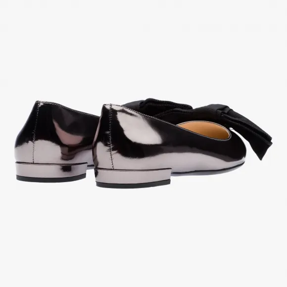 普拉达/Prada 深灰色  芭蕾舞鞋 1F023H 3D5U F0308