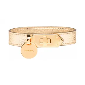 普拉达/Prada Saffiano 皮革手环 1IB109-053-F0522