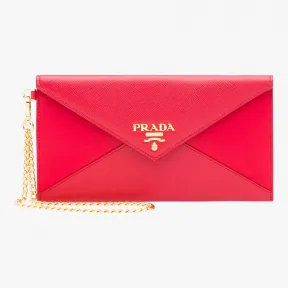普拉达/Prada 红色  信封包 1MF002 2EEP F068Z
