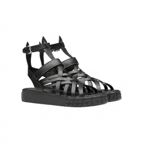 普拉达/Prada 皮革凉鞋 1X958L-248-F0002