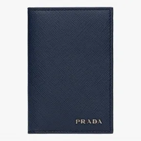 普拉达/Prada 波罗的海蓝+水银色  卡包 2MC101 C5S F0DVI
