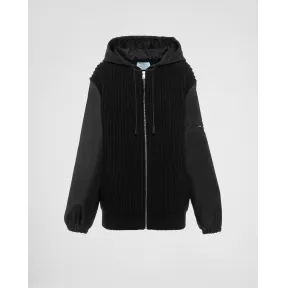 普拉达/Prada Re-Nylon与羊绒羊毛开衫 P25L34-109R-F0002