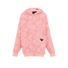 普拉达/Prada 提花毛圈织物帽衫 UJL210-10E3-F0028-S-221