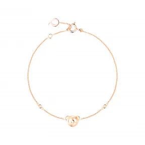 麒麟/qeelin Xiao Q Bo Bo 18K玫瑰金钻石手链 BB-050-XBL-RG