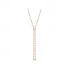 麒麟/qeelin 32吋18K玫瑰金钻石项链 (可调较长度项链) NL-032-RGD