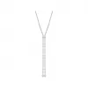 麒麟/qeelin 32吋18K白金钻石项链 (可调较长度项链) NL-032-WGD