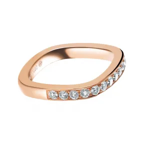 麒麟/qeelin Tien Di 18K玫瑰金钻石戒指 TD-050-RI-RGHD