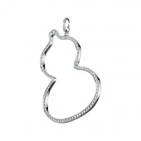 麒麟/qeelin Grande Wulu 白金钻石吊坠 (全球限量发售) WU-088-OPD-PTD