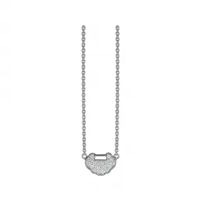 麒麟/qeelin Petite Yu Yi 18K白金钻石项链 YY-050-FPNL-WGD