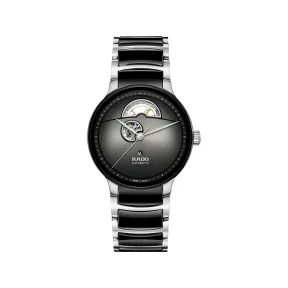 雷达/Rado Centrix Automatic Open Heart 39.5MM 精钢 自动机械机芯 中性表 R30012152