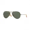 Ray-Ban 雷朋 飞行员·仿旧 RB3025 金 - 金属 - 绿色 镜片 - 0RB302517758