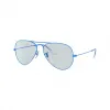 雷朋/Ray-Ban AVIATOR SOLID EVOLVE 搭 浅蓝色 的 浅蓝色／暗紫色 太阳眼镜 RB3025-9222T3-62-14
