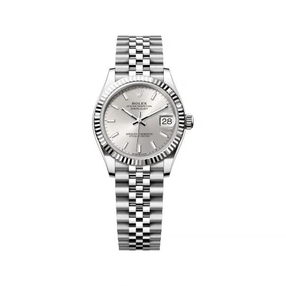 劳力士/Rolex 日志型 31 MM 白色黄金及蚝式钢 藉恒动摆陀双向自动上链 女表 M278274-0012