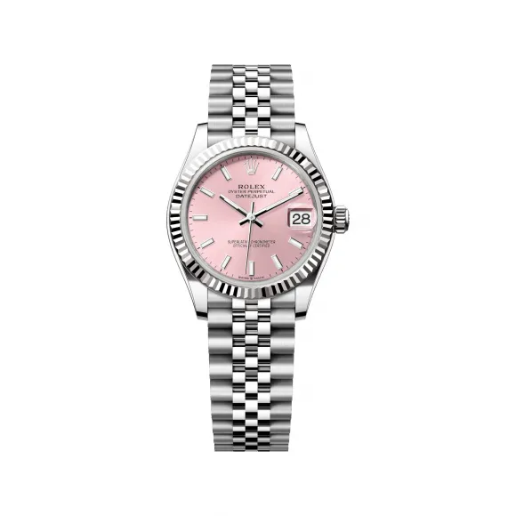 劳力士/Rolex 日志型 31 MM 白色黄金及蚝式钢 藉恒动摆陀双向自动上链 女表 M278274-0014