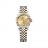 劳力士/Rolex 女装日志型 28 MM 黄金及蚝式钢 藉恒动摆陀双向自动上链 女表 M279383rbr-0001