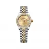 劳力士/Rolex 女装日志型 28 MM 黄金及蚝式钢 藉恒动摆陀双向自动上链 女表 M279383rbr-0021