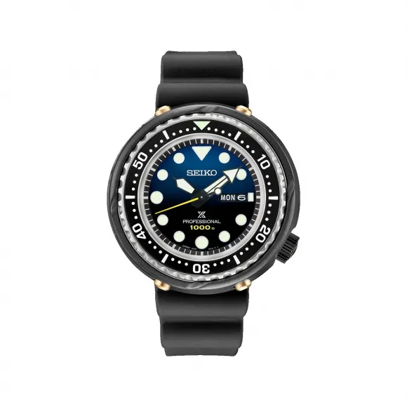 精工/Seiko prospex系列 49.4MM 高强度钛金属及陶瓷 表圈：不锈钢 石英机芯 男表 S23635