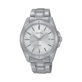 精工/Seiko Men'S系列 不锈钢 石英机芯 男表 SGEF75P1