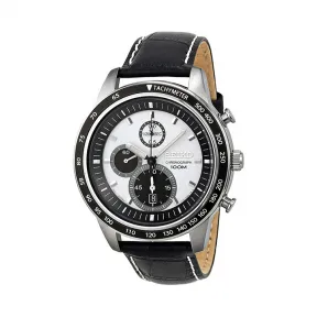 精工/Seiko 黑色 真皮 石英机芯 男表 SNDD93