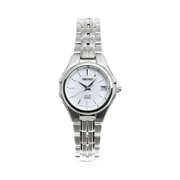 精工/Seiko Solar系列 不锈钢 太阳能机芯 男表 SNE041J1