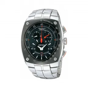 精工/Seiko 飞骏系列 不锈钢 人动电能 男表 SNL015