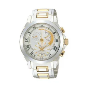 精工/Seiko Premier系列 不锈钢镀金 自动机械机芯 男表 SNL042J1