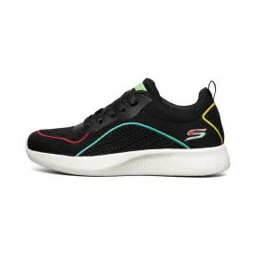 斯凯奇/Skechers 黑色/多彩色 BOBS SQUAD 2 女子休闲鞋 32817-BKMT