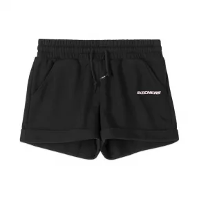 斯凯奇/Skechers 碳黑 SHORTS 女子短裤 L220W081-0018