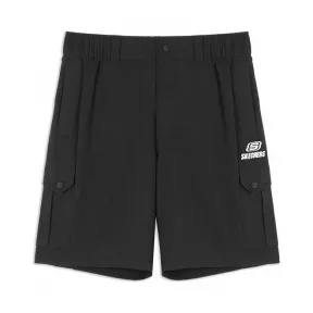 斯凯奇/Skechers 深黑色 WOVENSHORTS 男子短裤 L320M059-002K