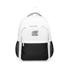 斯凯奇/Skechers 亮白色 BACKPACK 男女同款双肩背包 L320U003-0019