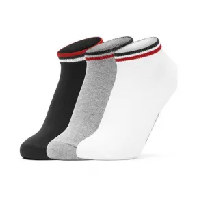 斯凯奇/Skechers 黑色/白色/灰色 NOSHOW SOCK 女子隐形袜 L320W091-0055