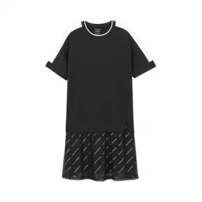 斯凯奇/Skechers 深黑色 KNITDRESS 女子连衣裙 L320W165-002K