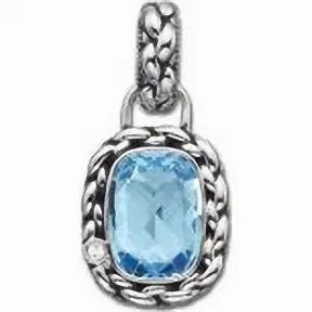 施华洛世奇/Swarovski 串珠 Paprika Aquamarine Pendant 1164685