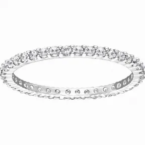 施华洛世奇/Swarovski 戒指 Vittore 戒指, 白色, 镀白金色 5007778