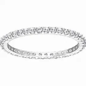 施华洛世奇/Swarovski 戒指 Vittore 戒指, 白色, 镀白金色 5007780