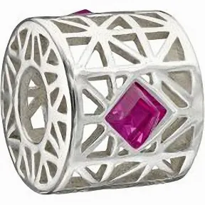 施华洛世奇/Swarovski 串珠 Pink Trellis Bead 5011085