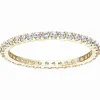 施华洛世奇/Swarovski 戒指 Vittore 戒指, 白色, 镀金色 5028971