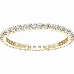 施华洛世奇/Swarovski 戒指 Vittore 戒指, 白色, 镀金色 5028972