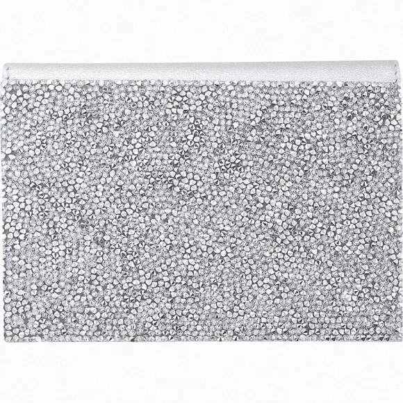 施华洛世奇/Swarovski 名片 Glam Rock Grey 折叠名片套 5113143