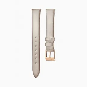 施华洛世奇/Swarovski 12mm 表带 皮革 浅灰色 镀玫瑰金色 5159362