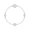 施华洛世奇/Swarovski Remix Collection Snowflake Strand, 白色, 镀铑 5432735