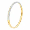 施华洛世奇/Swarovski 手饰 Stone 手镯, 白色, 镀金色 5459263