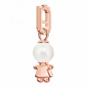 施华洛世奇/Swarovski Remix Collection Girl Charm, 粉红色, 镀玫瑰金色调 5468570