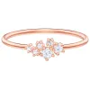 施华洛世奇/Swarovski Penélope Cruz Moonsun 戒指, 白色, 镀玫瑰金色调 5486813