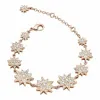 施华洛世奇/Swarovski Penélope Cruz Moonsun 手链, 限量发行产品, 白色, 镀玫瑰金色调 5489777