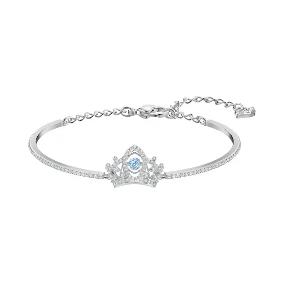 施华洛世奇/Swarovski Bee A Queen 手镯, 蓝色, 镀铑 5510987