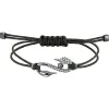 施华洛世奇/Swarovski Power Collection Hook 手链, 深灰色, 镀钌 5511777