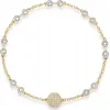 施华洛世奇/Swarovski Remix Collection Strand, 白色, 镀金色调 5537752