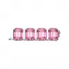 施华洛世奇/Swarovski Millenia 延长链  八角形切割  粉红色  镀铑 5635624