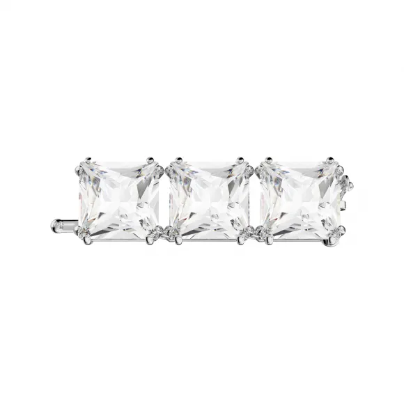 施华洛世奇/Swarovski Millenia 延长链  方形切割  白色  镀铑 5635634
